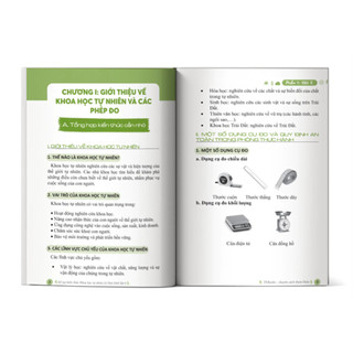 Sách - Sổ Tay Kiến Thức Khoa Học Tự Nhiên Lý - Hóa - Sinh Lớp 6