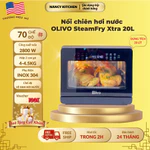 [Chính hãng] Nồi chiên hơi nước Olivo Steamfry Xtra 20L,70 chế độ,bảo hành 24 tháng,đủ phụ kiện — ảnh 4