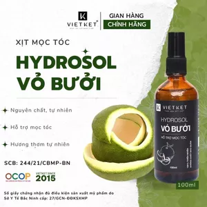 Xịt Hỗ Trợ Mọc Tóc Tinh Dầu Vỏ Bưởi VIETKET 100ml - Hỗ Trợ Mọc Tóc, Giảm Rụng Tóc, Nuôi Dưỡng Chân Tóc, Nguyên Chất