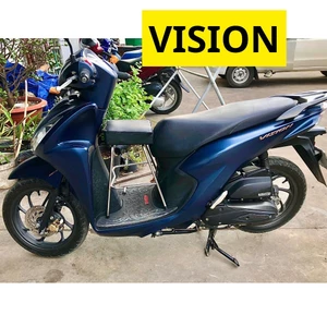 GHÊ ĐÔN GA INOX YÊN NỆM ĐEN XE MÁY ĐIỆN , XE TAY GA