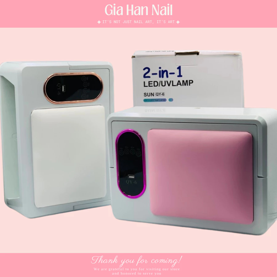 MÁY HƠ GEL SUN QY-6 288W – KHOANG SIÊU TO | 90 BÓNG LED ĐỎ TRẮNG, HƠ SIÊU KHỎE, ĐỆM KÊ TAY THẾ HỆ MỚI
