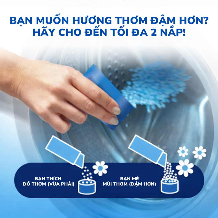 Viên Xả Vải Khô Lenor Châu Âu 155g Hương April Fresh Nước Hoa Quý Phái Giúp Quần Áo Thơm Mát Cả Ngày