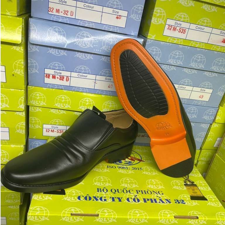 Giày Da Nam Cao Cấp ASECO 714, Da Bò Nappa Mềm Mịn, Đế Polyether Êm Nhẹ, Phong Cách Lịch Lãm