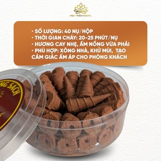 Nụ Quế Xông Nhà Vỏ Quế Sạch Thơm Tự Nhiên (3 Hộp Tặng Lư Gốm Sứ) - Mộc Trầm Hương MTH