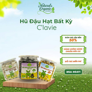 [QUÀ TẶNG] Đậu nành đen xanh lòng hữu cơ C'LaVie 100g