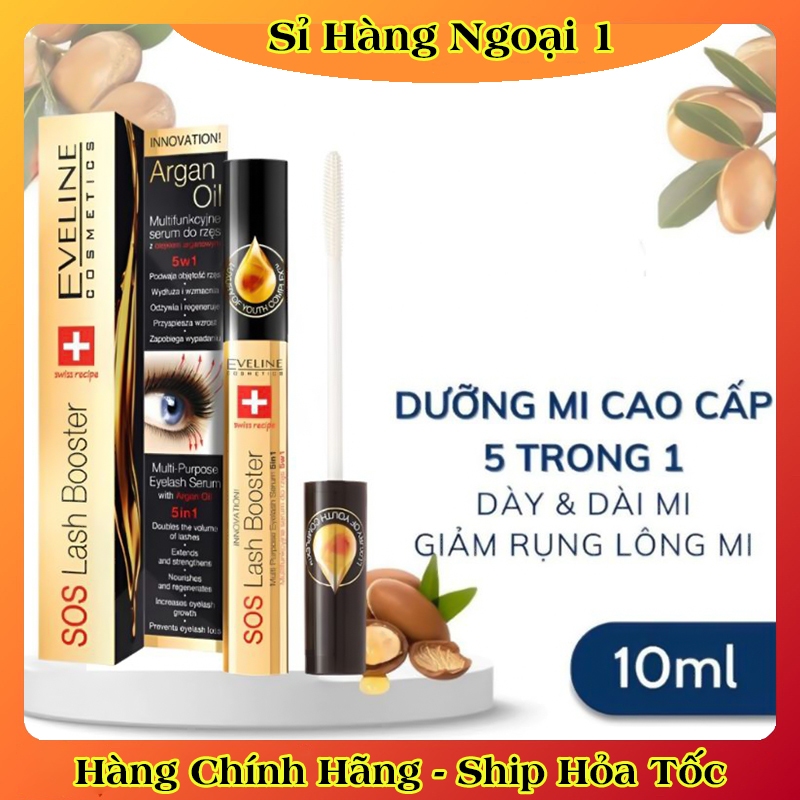 Tinh Chất Dưỡng Mi Eveline 8in1 Total Action Lash Therapy Professional 10ml