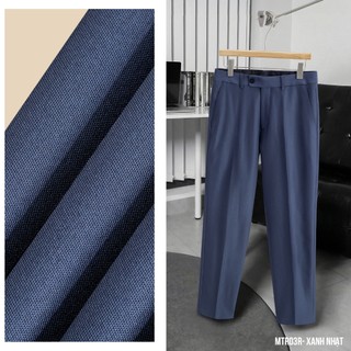 Quần âu nam MENTORIS Dáng Regular Fit, Phong Cách Công Sở Lịch Lãm, Sang Trọng MTR03R