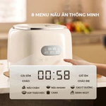 Nồi cơm điện đa năng 2.5L, lòng nồi 1L, bao gồm 2 phiên bản đa dạng, phù hợp 3-4 người ăn - Micolife — ảnh 2