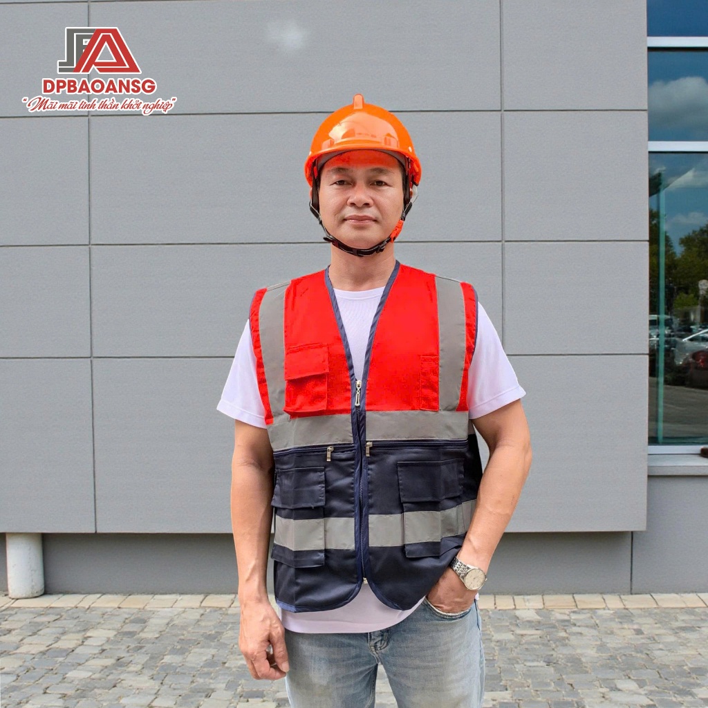 Áo Bảo Hộ Lao Động Ghile Vải Suýt Bền Bỉ Cho Công Nhân Vệ Sinh, Công Trình, Nhà Máy