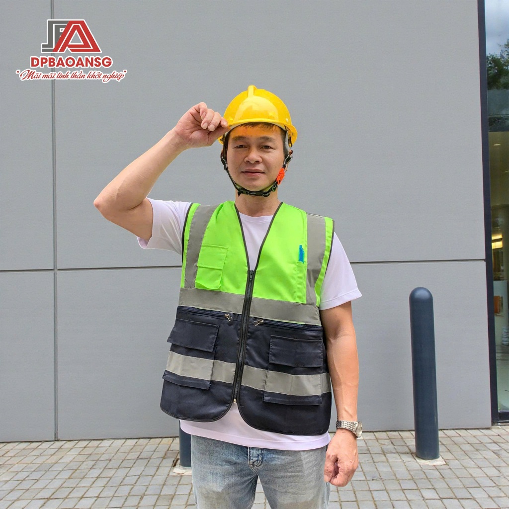 Áo Bảo Hộ Lao Động Ghile Vải Suýt Bền Bỉ Cho Công Nhân Vệ Sinh, Công Trình, Nhà Máy
