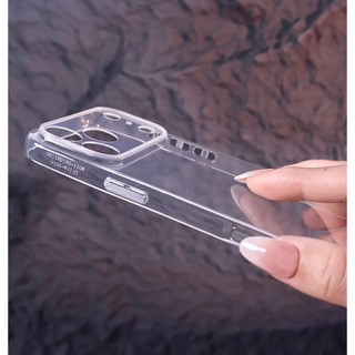 Ốp dẻo Ultrathin siêu mỏng 0.8mm phím kim loại bấm cực êm dành cho ip 17/16/15/14/13/12/pro/max/plus/air