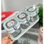 BỘ 3 LỌ GIA VỊ VUÔNG CÓ NẮP BẬT