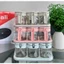 BỘ 3 LỌ GIA VỊ VUÔNG CÓ NẮP BẬT