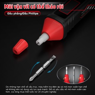 (Bảo hàng 1 năm) HABOTEST🔥 HT92 12~300V Bút kiểm tra điện áp Đa Năng Tiện Dụng Chất Lượng Cao LCD