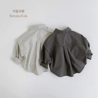 Áo sơ mi kaki cho bé trai Batala kids, ÁO SƠ MI KAKI  VIỀN TÚI HỘP 2025