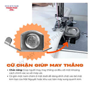 CỮ CHẶN NAM CHÂM HỖ TRỢ MAY VÁ.