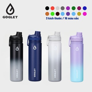 Bình giữ nhiệt thể thao GOGLET – Giữ lạnh lâu, 4 màu cá tính, 3 kích thước tiện dụng