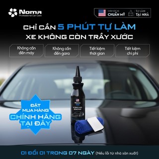 Kem Xóa Xước Xe Ô Tô Xe Máy NOMA 955 – Đánh Bóng Sơn, Làm Mờ Vết Trầy Xước Nhẹ An Toàn 120ml