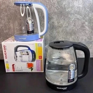 ẤM SIÊU TỐC,TỰ NGẮT KHI SÔI BÌNH ĐUN SIÊU TỐC THỦY TINH Guckoo 2L