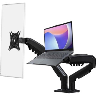 NB F160 + BraTeck NBH-6E / ErgoTek EZ4 /Giá Đỡ , Kẹp Latop - Máy Tính Bảng 11'' - 17''Inch /Giá Treo Màn Hình 17 - 27 In