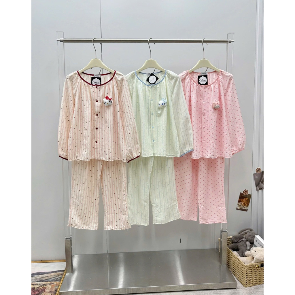 Bộ Đũi  Tay Bồng Đũi Mềm Bảng Màu Mới [40-60kg]
