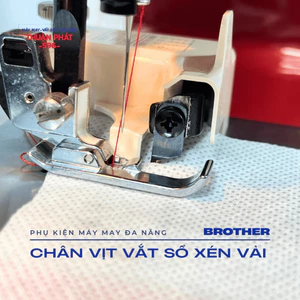 CHÂN VỊT ZIN NHẬT DAO XÉN HỖ TRỢ VẮT SỔ CỦA MÁY MAY BROTHER
