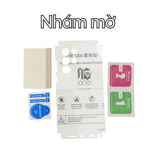 Miếng Dán PPF Full Lưng Viền Cho S26 Ultra / S25 Ultra / S24 Ultra / S23 Ultra / S22 Ultra | Trong Suốt – Nhám Mờ