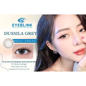 Lens y tế cấp ẩm DRUSILLA GRAY dành cho mắt nhạy cảm Eyeblink ( Giảm giá 35k khách hàng mới )
