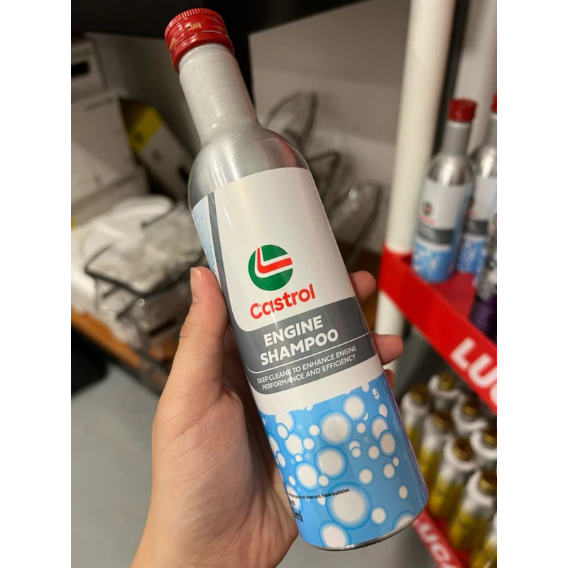 [HÀNG CHÍNH HÃNG] Dung Dịch Súc Rửa Động Cơ Ô Tô CASTROL ENGINE SHAMPOO Chai 300ml - Mẫu Mới