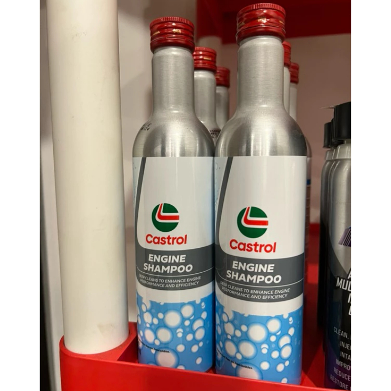 [HÀNG CHÍNH HÃNG] Dung Dịch Súc Rửa Động Cơ Ô Tô CASTROL ENGINE SHAMPOO Chai 300ml - Mẫu Mới