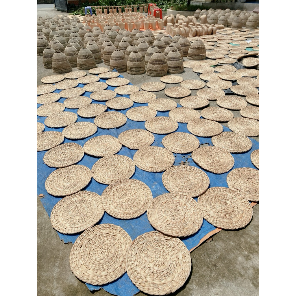 Miếng lót Lục bình Lót nồi, Lót ly, Trang trí Treo tường Decor Phong cách Vintage