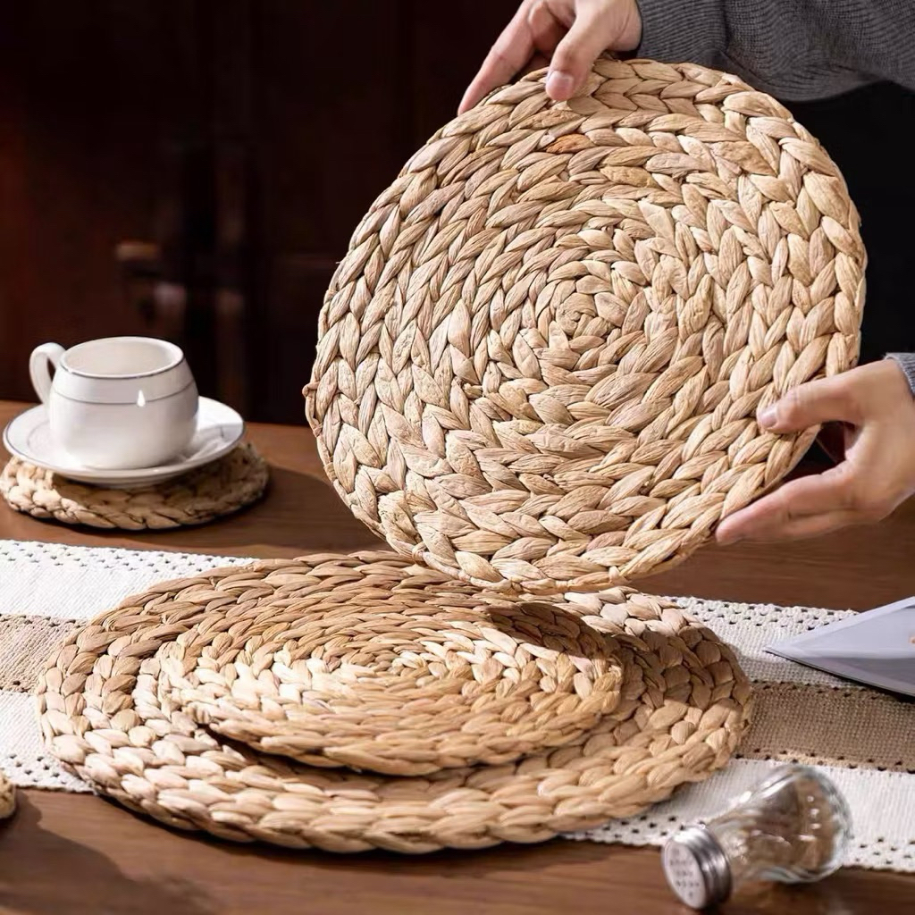 Miếng lót Lục bình Lót nồi, Lót ly, Trang trí Treo tường Decor Phong cách Vintage