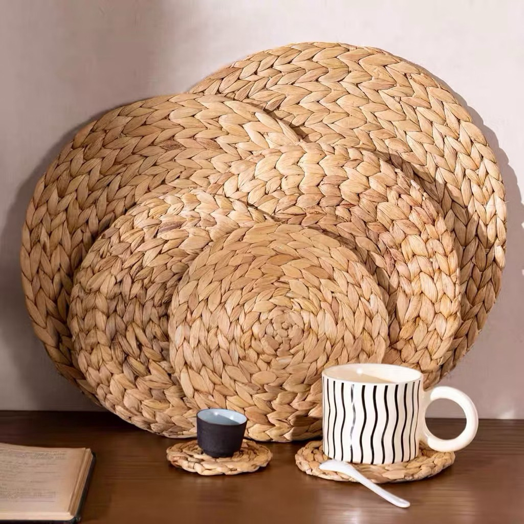 Miếng lót Lục bình Lót nồi, Lót ly, Trang trí Treo tường Decor Phong cách Vintage
