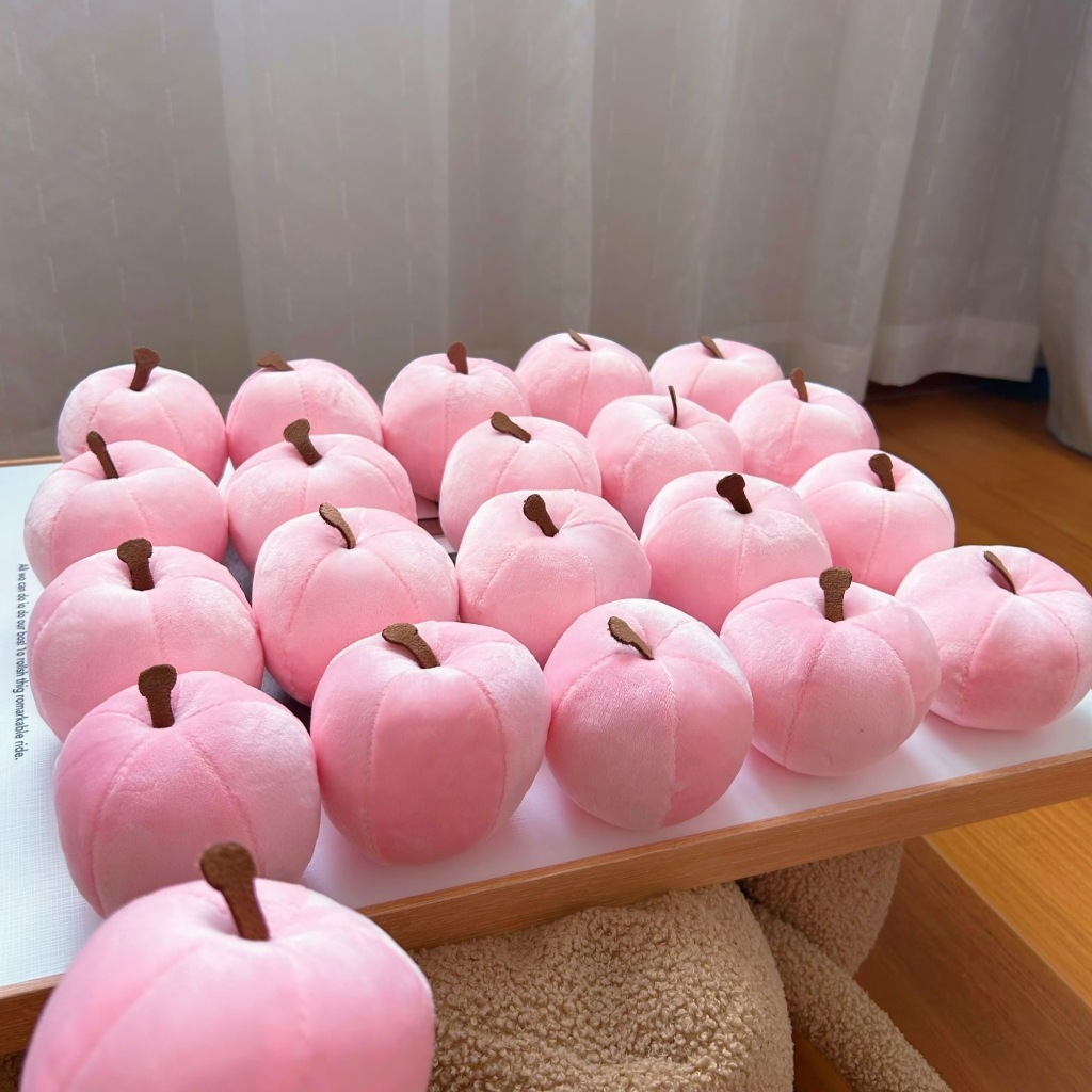 Trái Táo Bông Gòn Dụng Cụ Decor Trang Trí Tiểu Cảnh Quả Táo Nhồi Bông Nắn Bóp Xả Stress