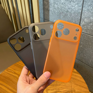 Ốp lưng nhám Matte mềm mỏng chống bám vân tay chống trầy xước cho iPhone 17 16 15 14 13 pro/promax/air
