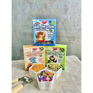 Nui Ăn Dặm Rau Củ Hữu Cơ Cao Cấp MAMACOOK Vị Rau Bó Xôi - Bổ Sung Chất Xơ Cho Bé từ 6M+