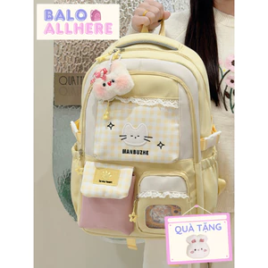 BaLo (XINHXINH) [ORDER] Balo Nữ Sinh Dễ Thương Lớn Nhiều Ngăn BL234