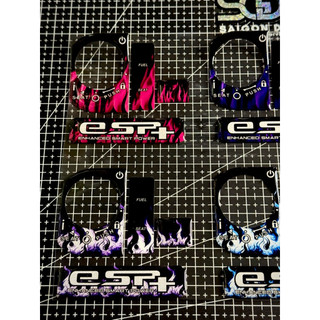 Combo Sticker Nhựa Nổi Phản Quang ♓️ongDa Dán Ổ Khoá SMARTKEY, Logo Vuông, ESP+ - Có 6 Combo |SGDC - 1 Combo|