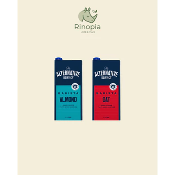 Combo MIX 2 hộp Sữa hạt The Alternative Dairy Co 1L (1 Hạnh Nhân + 1 Yến Mạch) – Sữa hạt Úc cao cấp – Không đường