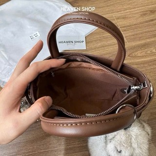 ( Deal Mở Bán ) Kèm Móc Thỏ RABBIT Túi Xách Nữ Da Lộn Lót Vải hàng đẹp đeo vai đeo chéo thời trang đi chơi đi tiệc TX99