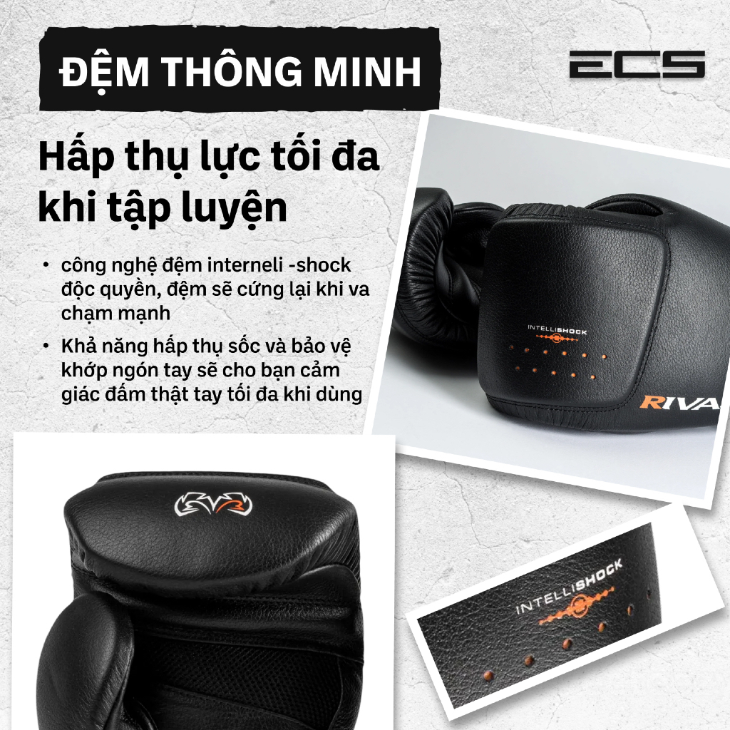 Găng Tay Boxing Chính Hãng Rival, Găng Tay Đấm Bốc Rival RB50, Da Bò, Chuyên Đấm Bao Pad