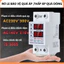 Rơ le bảo vệ quá áp thấp áp quá dòng điện áp 220V,công tơ điện tử đa năng 1P63A, bảo vệ mất pha trung tính, relay quá áp