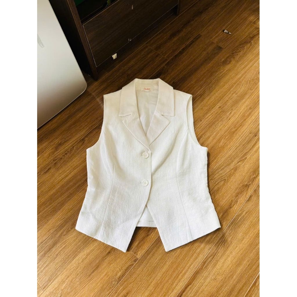 (BomoHouse) Áo vest gile linen thô bigsize dư xịn (45-75 kg)