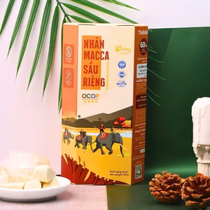 Nhân Macca Sầu Riêng Kamina Hộp 50g