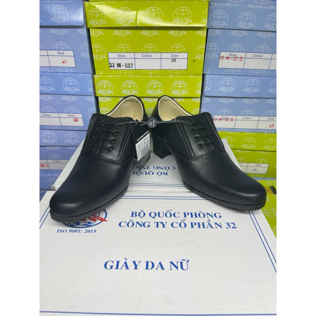 Giày Da Nữ ASECO 607 Chính Hãng, Da Cao Cấp Mềm Mịn, Đế TPR Êm Nhẹ, Giày Nữ Công Sở Thanh Lịch