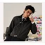 Áo Jacket Dạ Phối Cổ Khoá GODMOTHER 2025 Áo Khoác Khoá Kim Loại Hàn Quốc Lịch Lãm