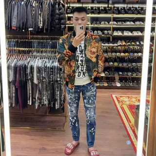 Áo Bomber Gió Hổ Hoa Lá – Phong Cách Streetwear Nổi Bật