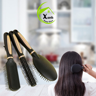 Bộ 3 Lược Chải Tóc Gỡ Rối Chống Tĩnh Điện GD79 - Lược Tạo Kiểu Gỡ Rối Chống Rụng Tóc