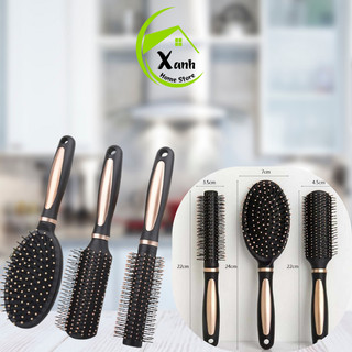 Bộ 3 Lược Chải Tóc Gỡ Rối Chống Tĩnh Điện GD79 - Lược Tạo Kiểu Gỡ Rối Chống Rụng Tóc