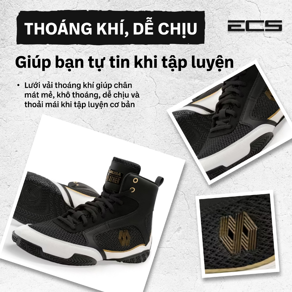 Giày Boxing Maywweather Champ, Giày Boxing Chính Hãng Hayabusa, Tập Luyện, Thi Đấu Võ Thuật